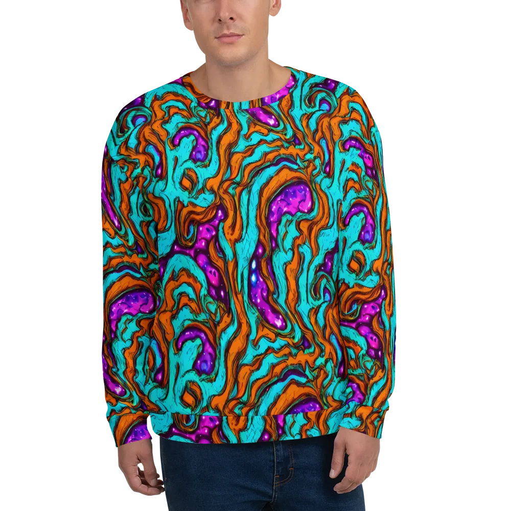 Molten Mirage on Sweatshirt — Front