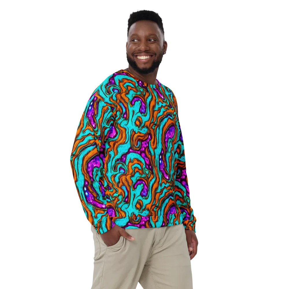 Molten Mirage on Sweatshirt — Front