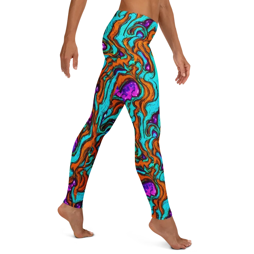 Molten Mirage on Leggings — Right