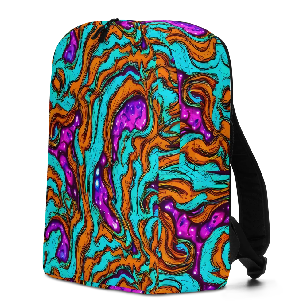 Molten Mirage on Minimalist Backpack — Left