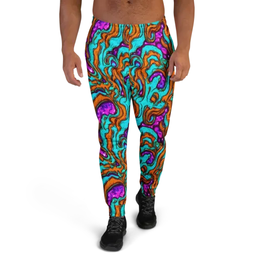 Molten Mirage on a Men's Joggers