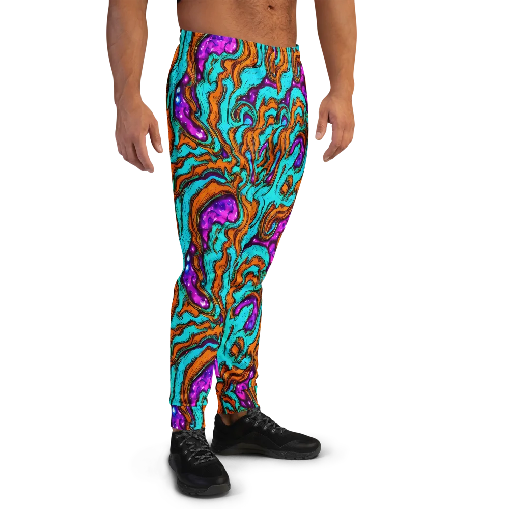 Molten Mirage on Men's Joggers — Right
