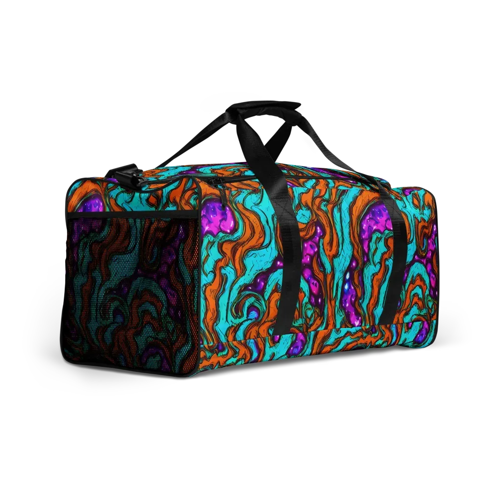 Molten Mirage on Duffle Bag — Right Front