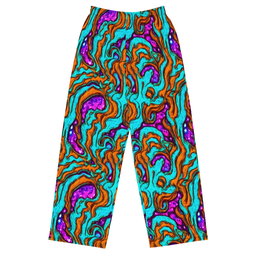 Molten Mirage on Wide-Leg Pants — Front
