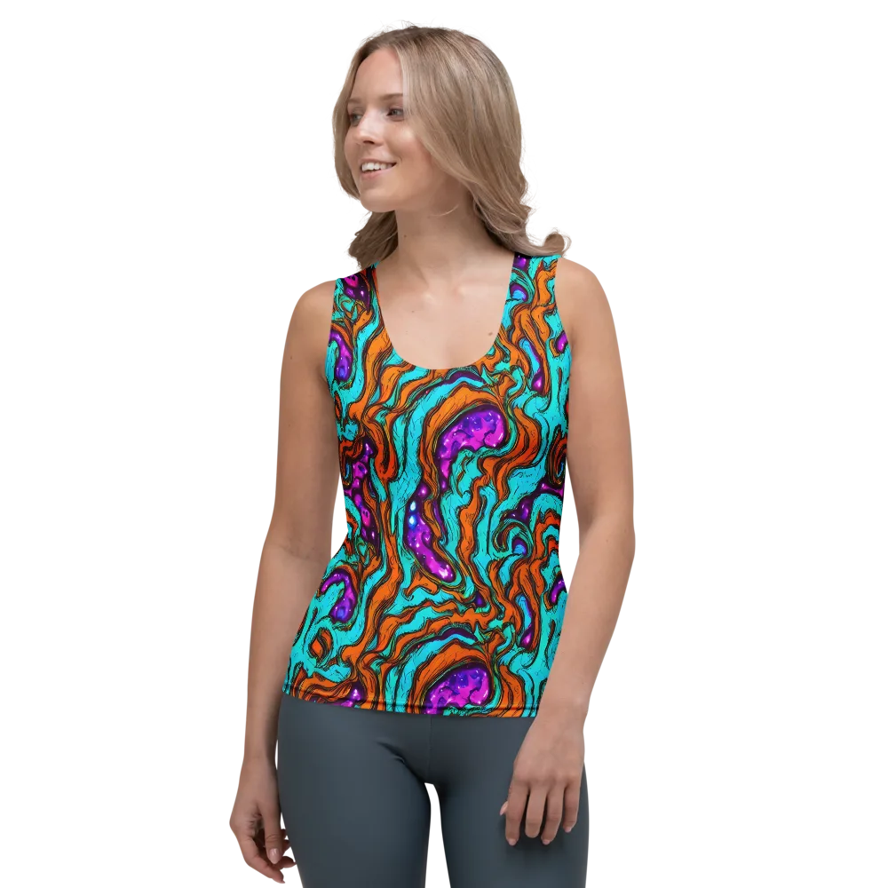 Molten Mirage on Women's Tank Top — Front