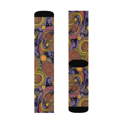 Orbiting Ochre on a Socks