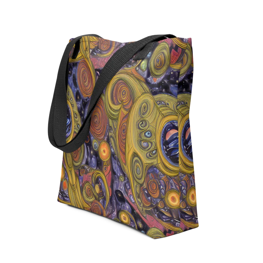 Orbiting Ochre on Tote Bag — Front