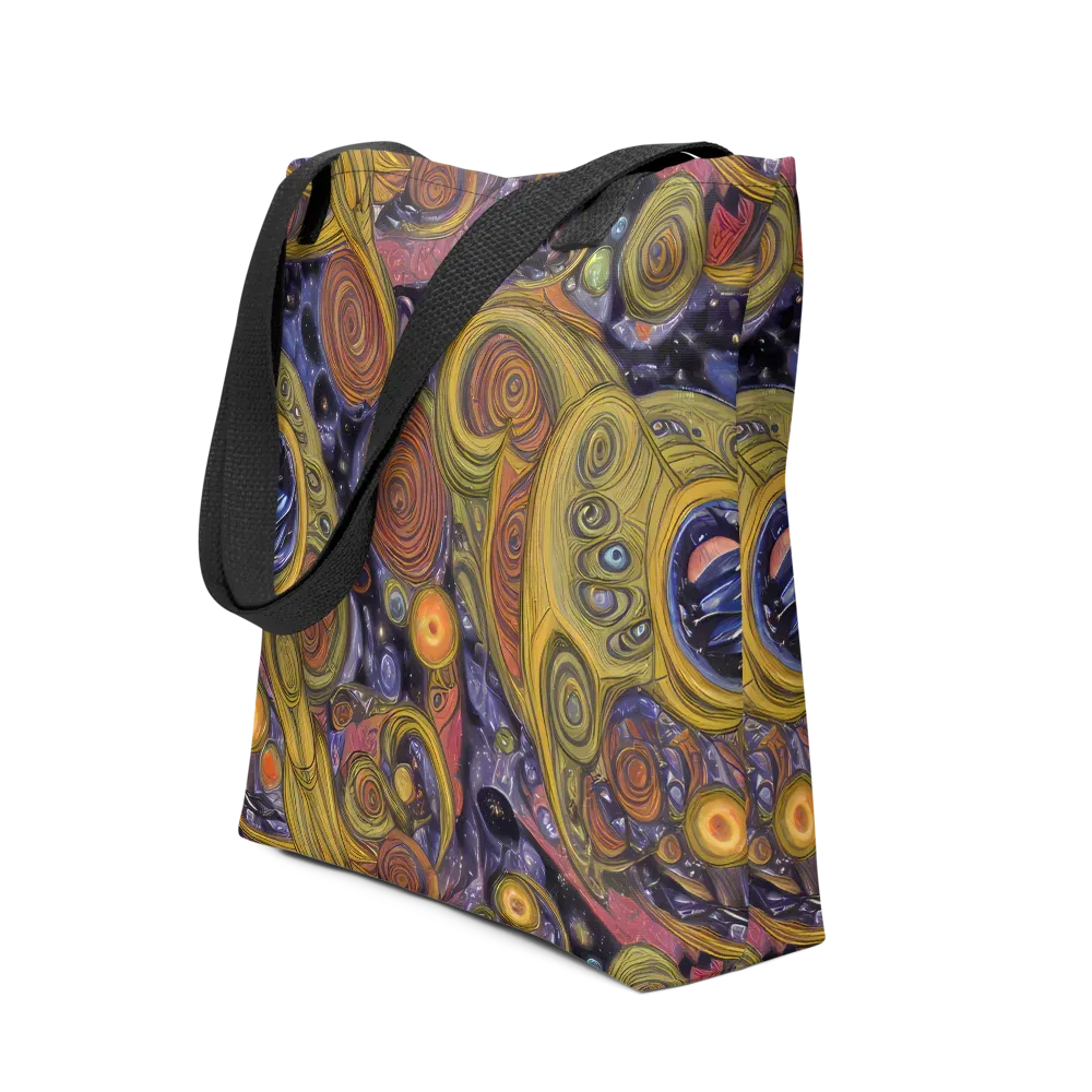 Orbiting Ochre on Tote Bag — Front