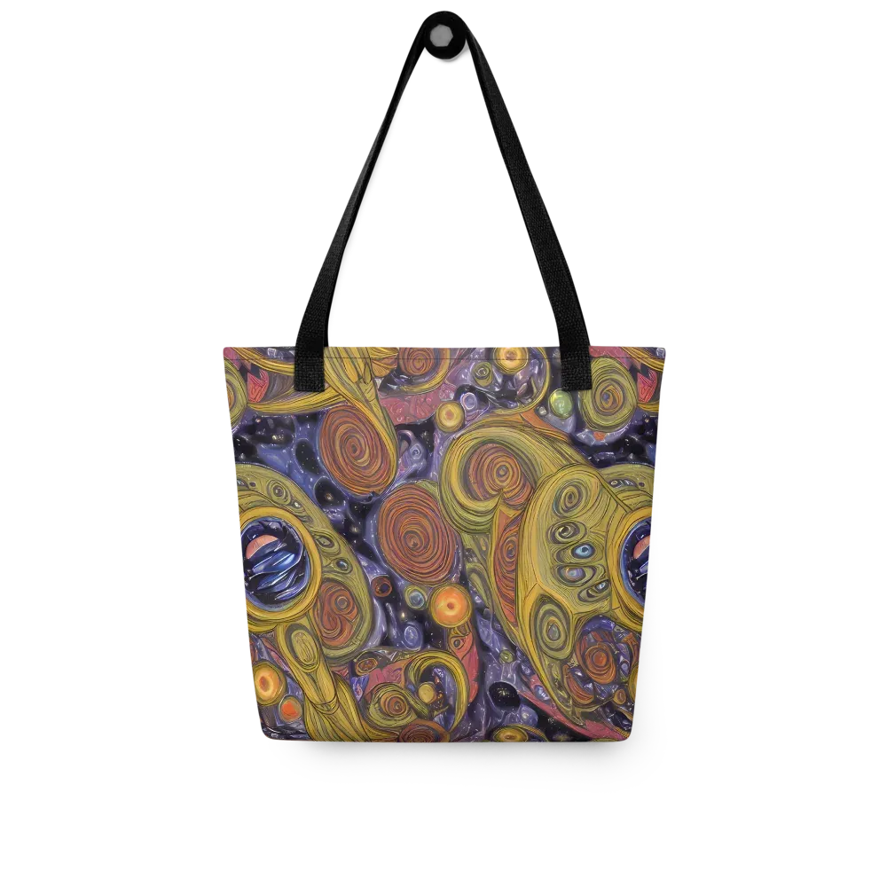 Orbiting Ochre on Tote Bag — Front