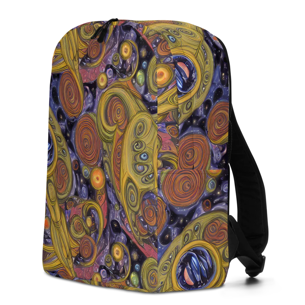 Orbiting Ochre on Minimalist Backpack — Left