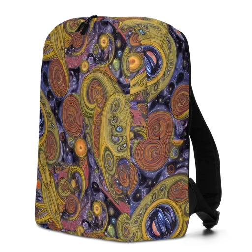 Orbiting Ochre on a Minimalist Backpack