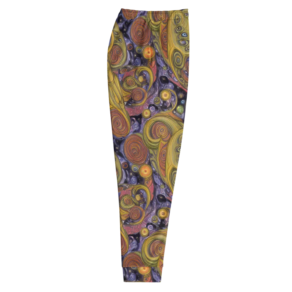 Orbiting Ochre on Men's Joggers — Right