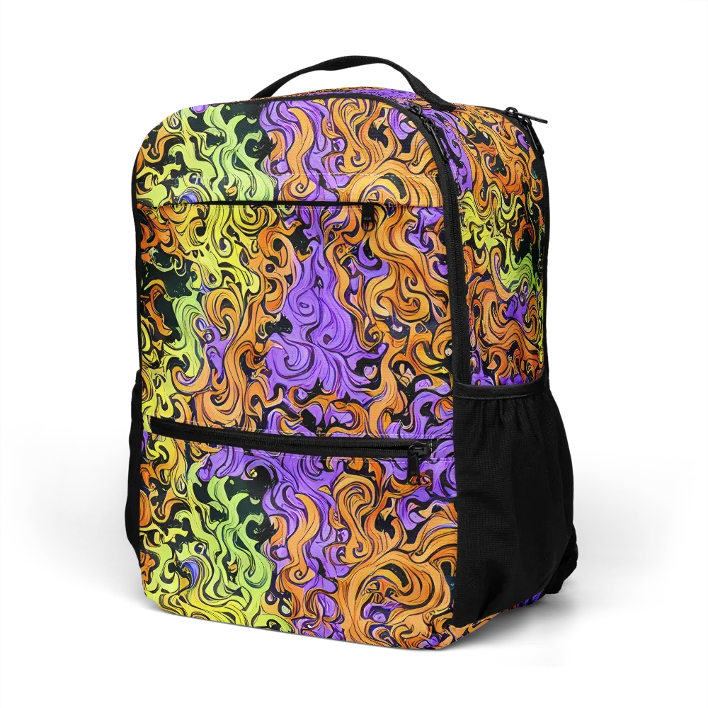 Neon Spell on Utility Backpack — Left Front