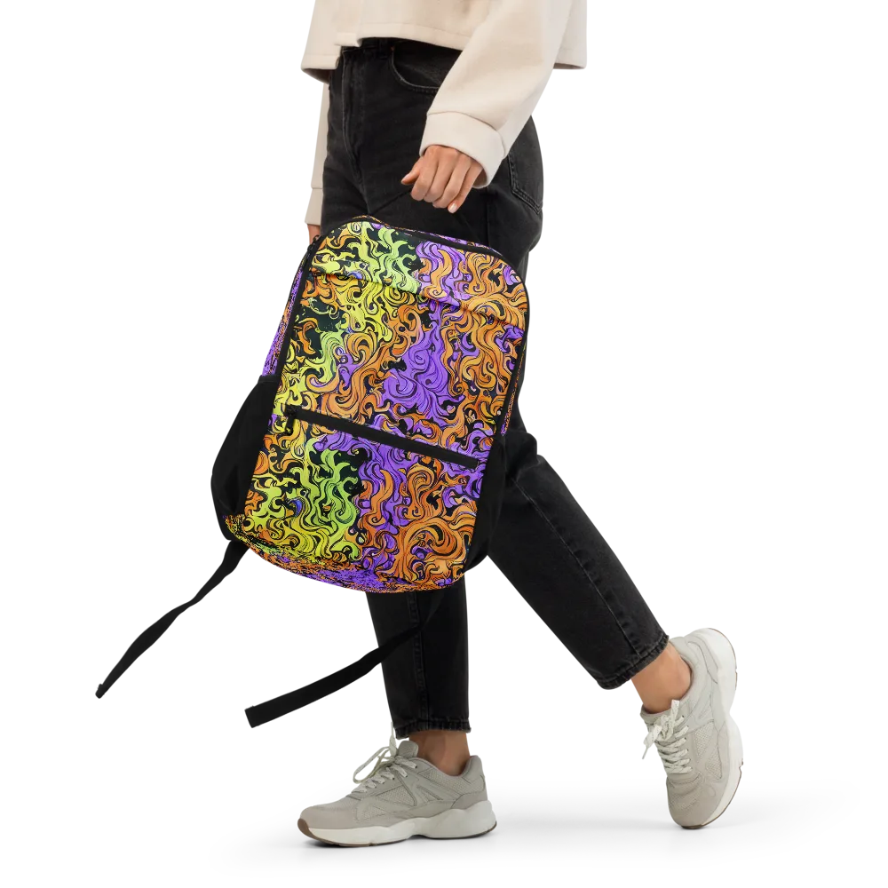 Neon Spell on Utility Backpack — Front