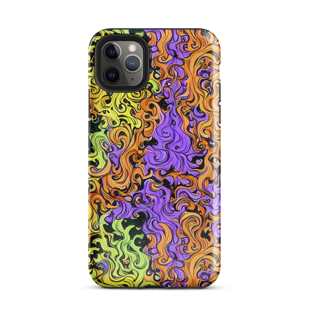 Neon Spell on Tough Case for iPhone® — Front