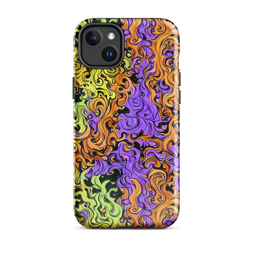 Neon Spell on MagSafe Tough Case for iPhone® — Front