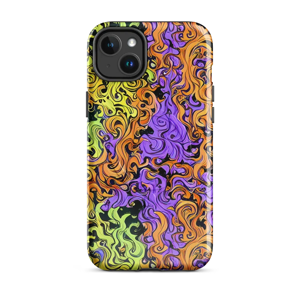 Neon Spell on MagSafe Tough Case for iPhone® — Front