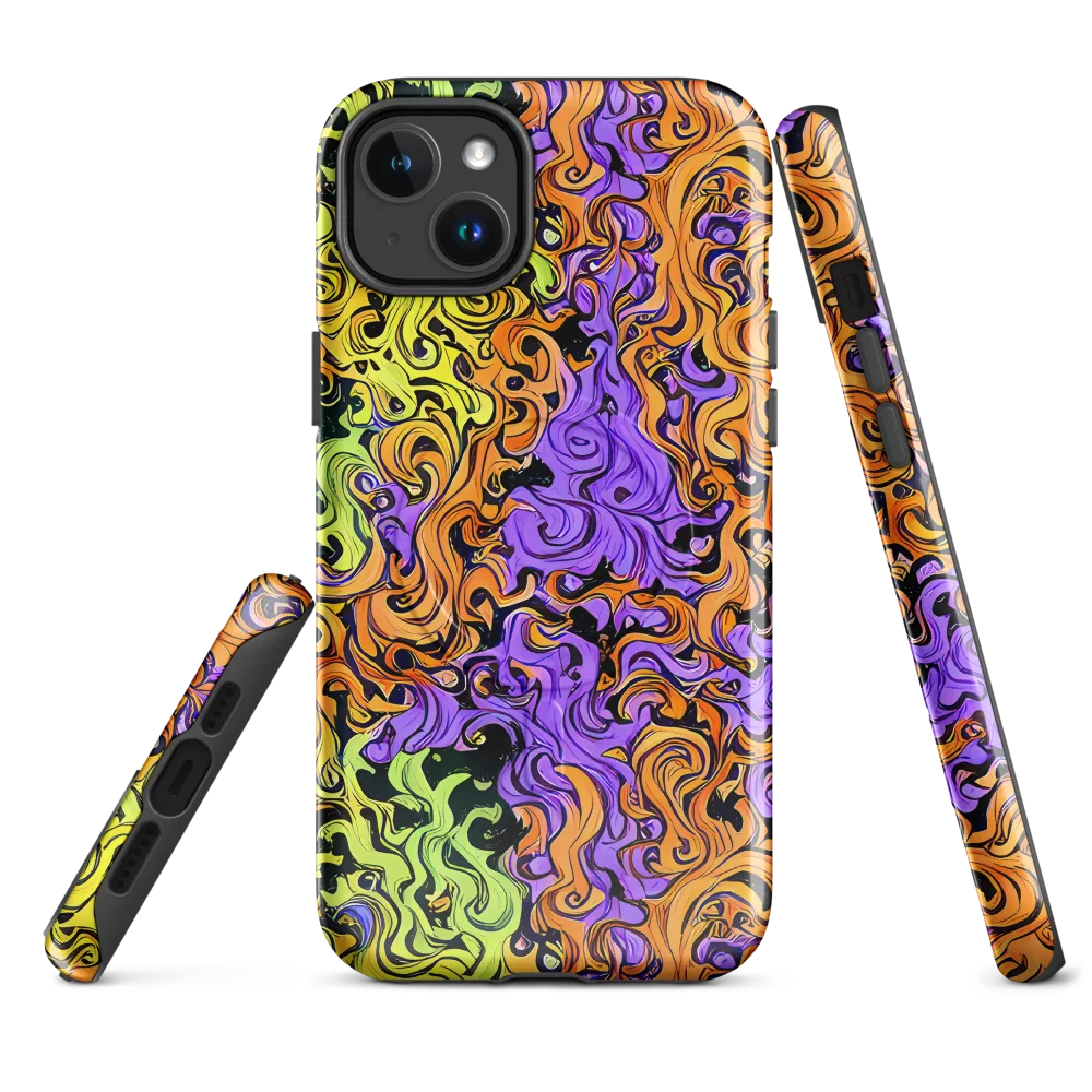 Neon Spell on MagSafe Tough Case for iPhone® — Front
