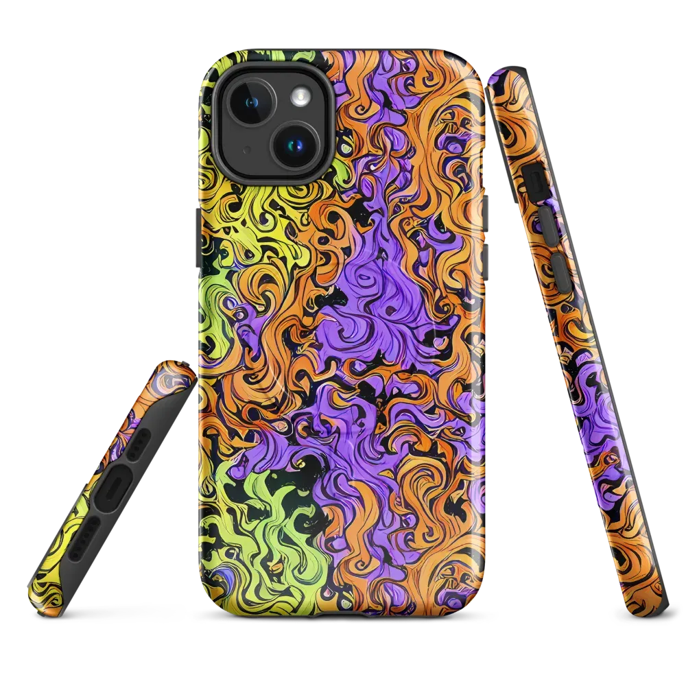 Neon Spell on MagSafe Tough Case for iPhone® — Front