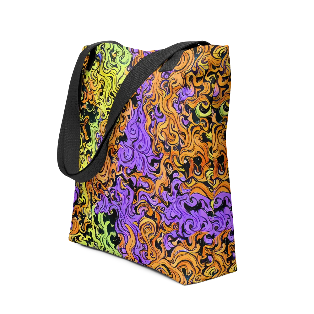 Neon Spell on Tote Bag — Front