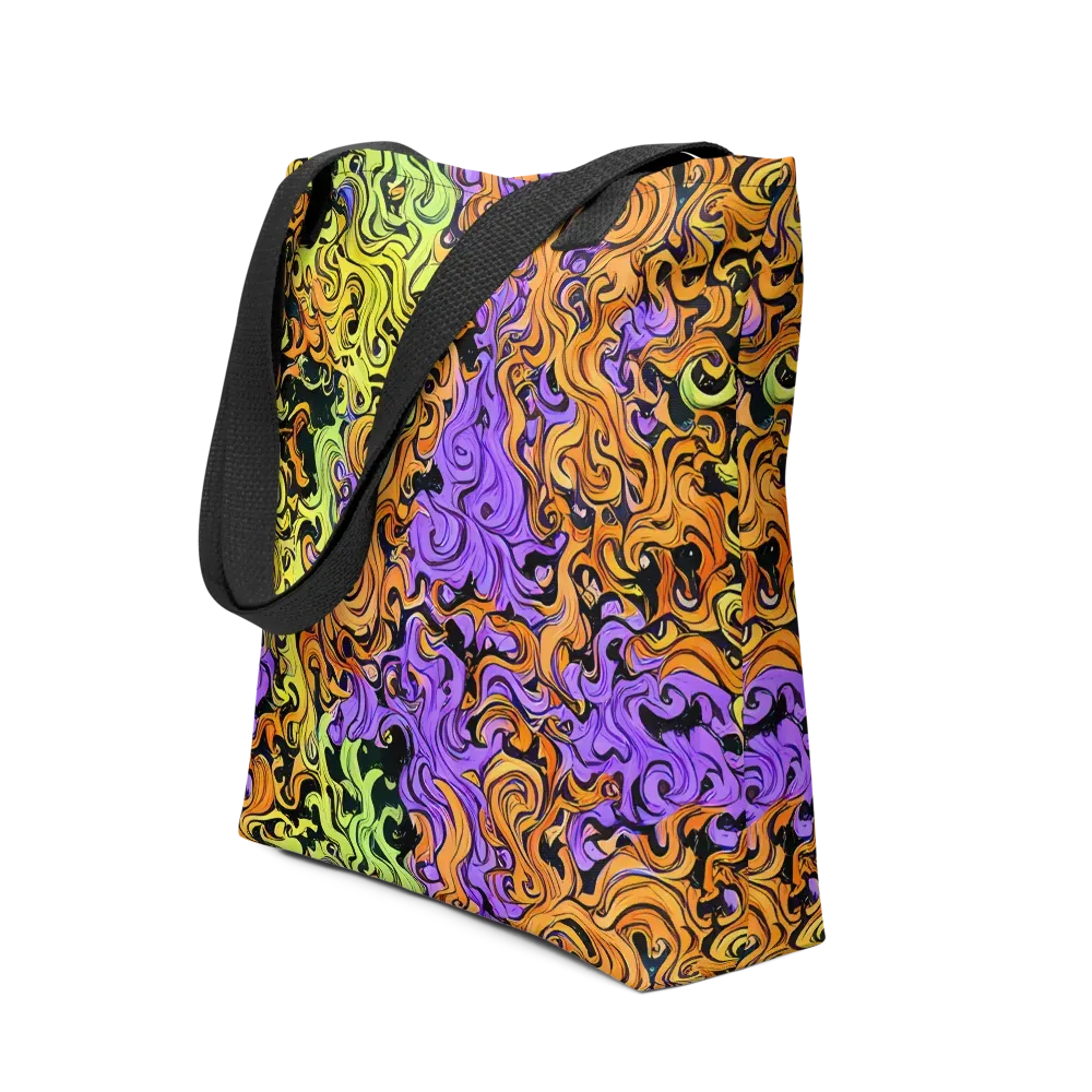 Neon Spell on Tote Bag — Front