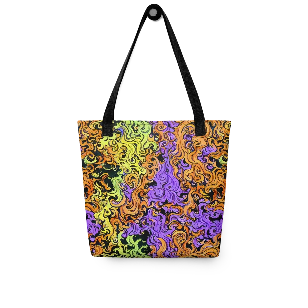Neon Spell on Tote Bag — Front
