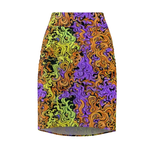 Neon Spell on a Pencil Skirt