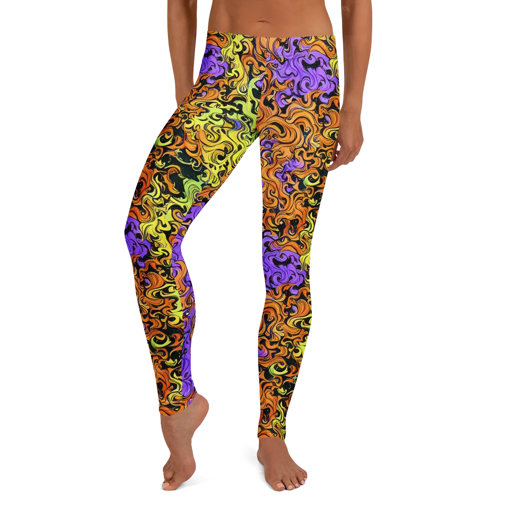 Neon Spell on Leggings — Front