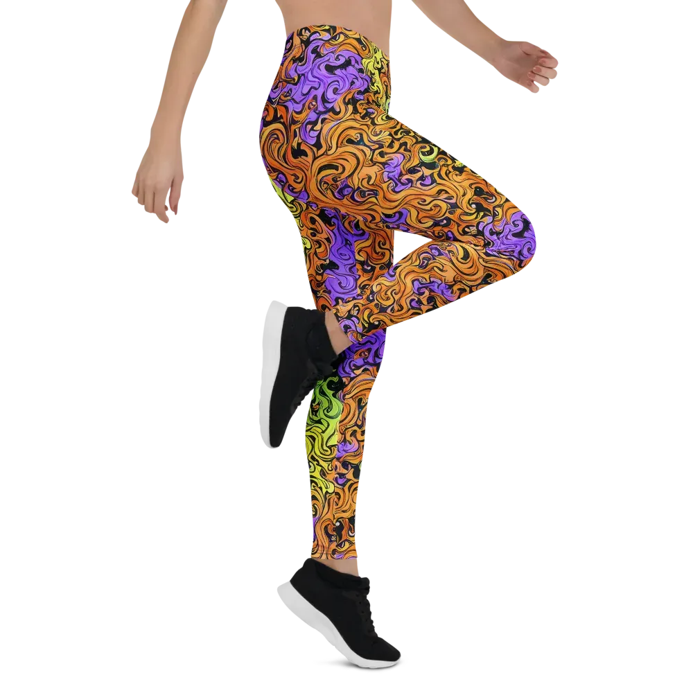Neon Spell on Leggings — Right