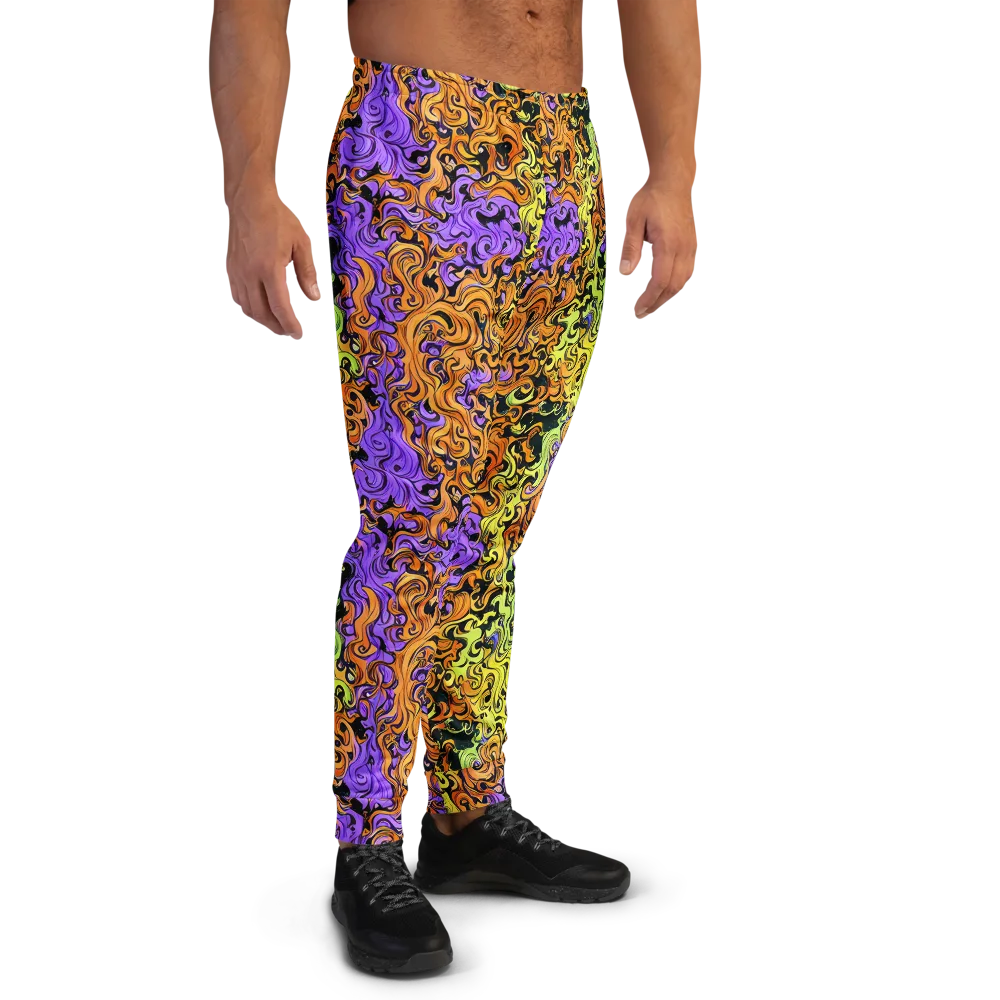 Neon Spell on Men's Joggers — Right