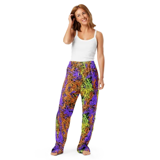 Neon Spell on a Women's Pajama Pants