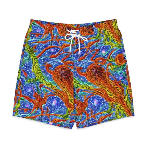 Molten Tide on a Men's Board Shorts