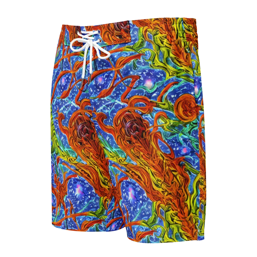 Molten Tide on Men's Board Shorts — Front