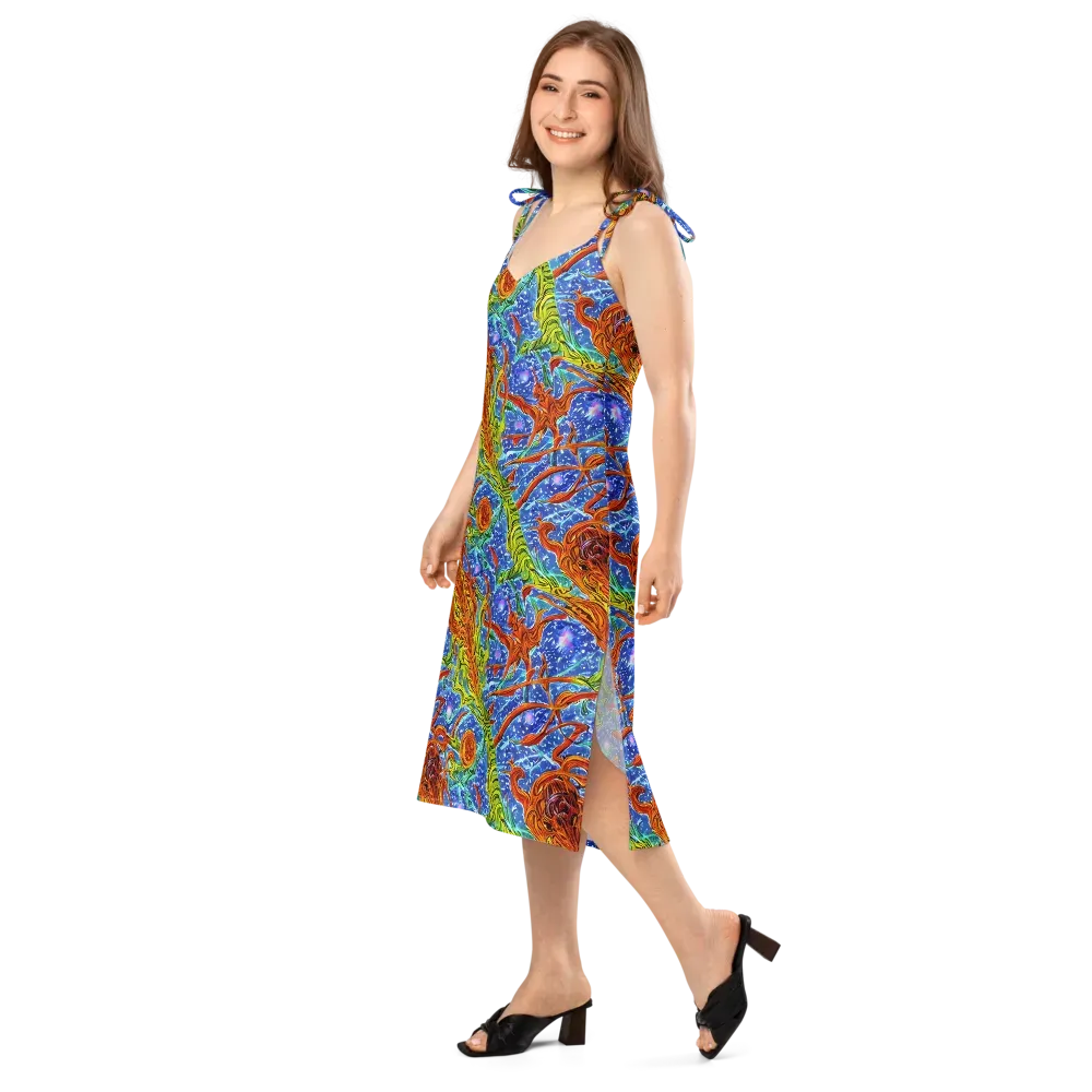 Molten Tide on Slip Dress — Left Front