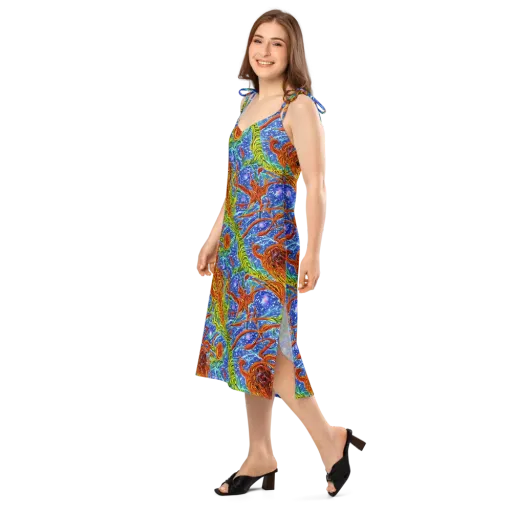 Molten Tide on a Slip Dress
