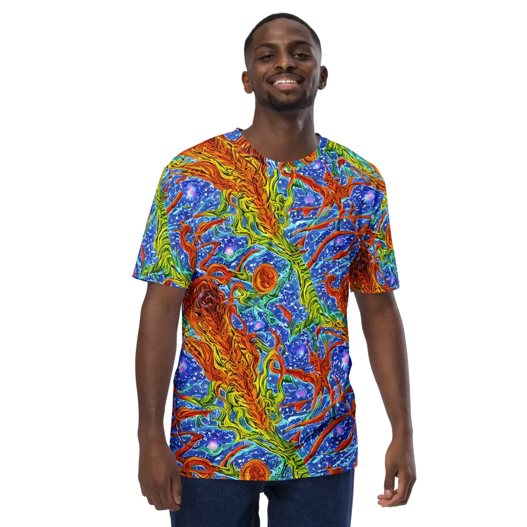 Molten Tide on Men's Crew Neck T-Shirt — Front