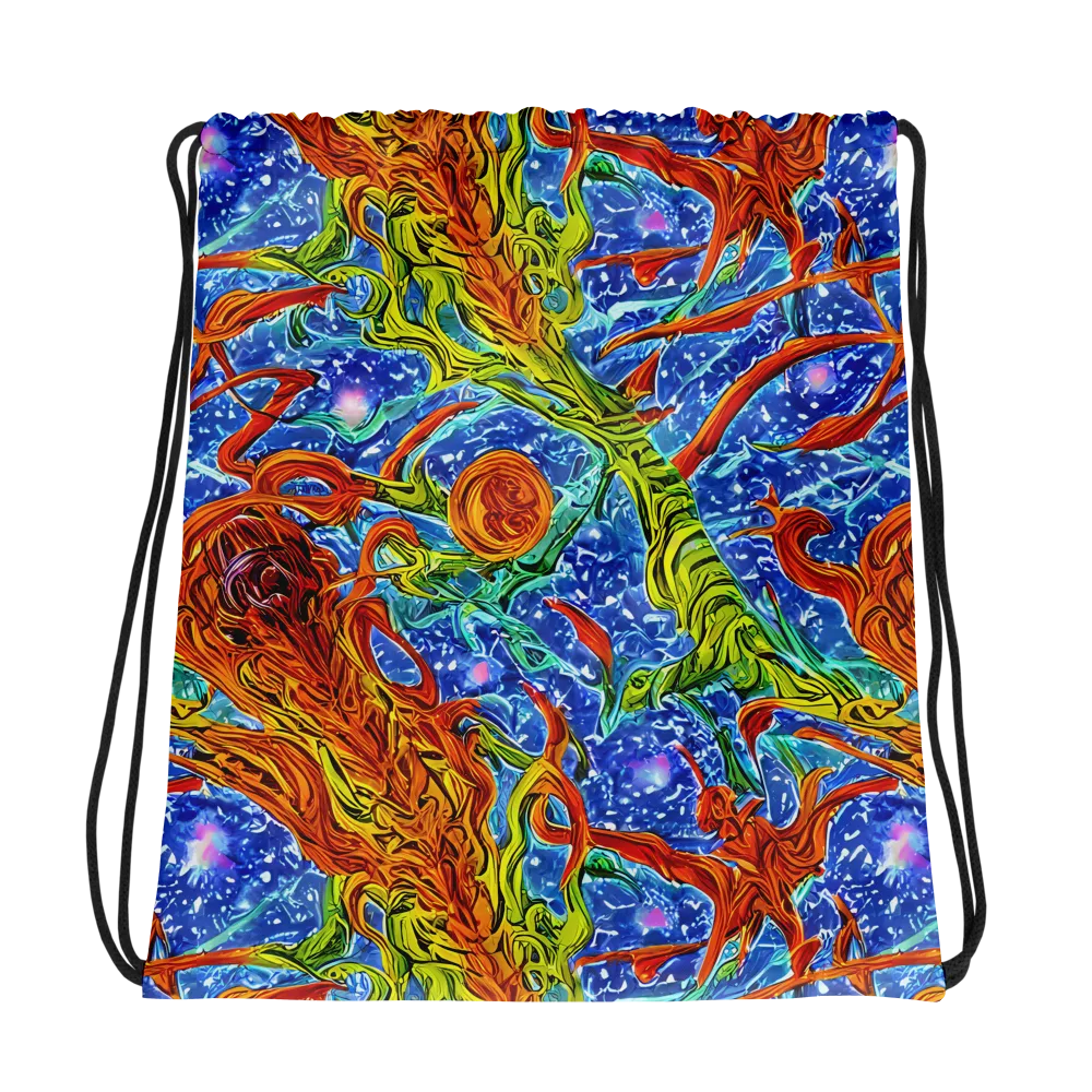 Molten Tide on Drawstring Bag — Photo