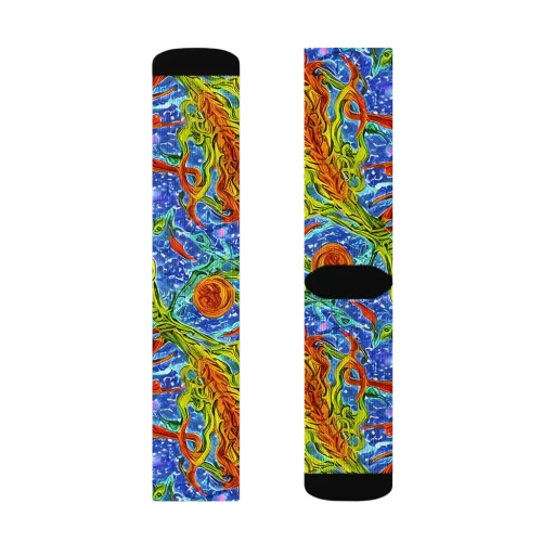 Molten Tide on a Socks
