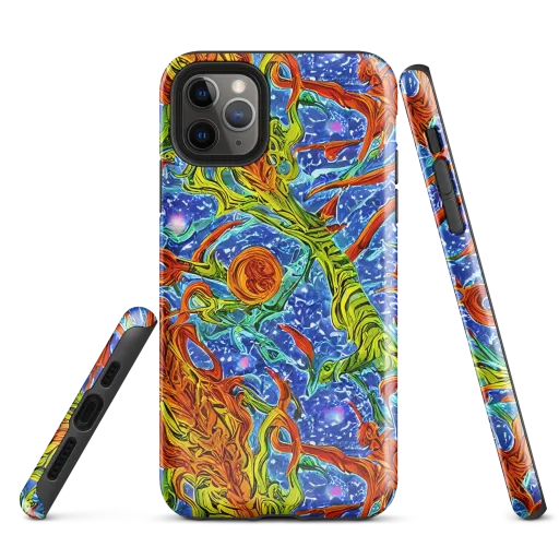 Molten Tide on a Tough Case for iPhone®
