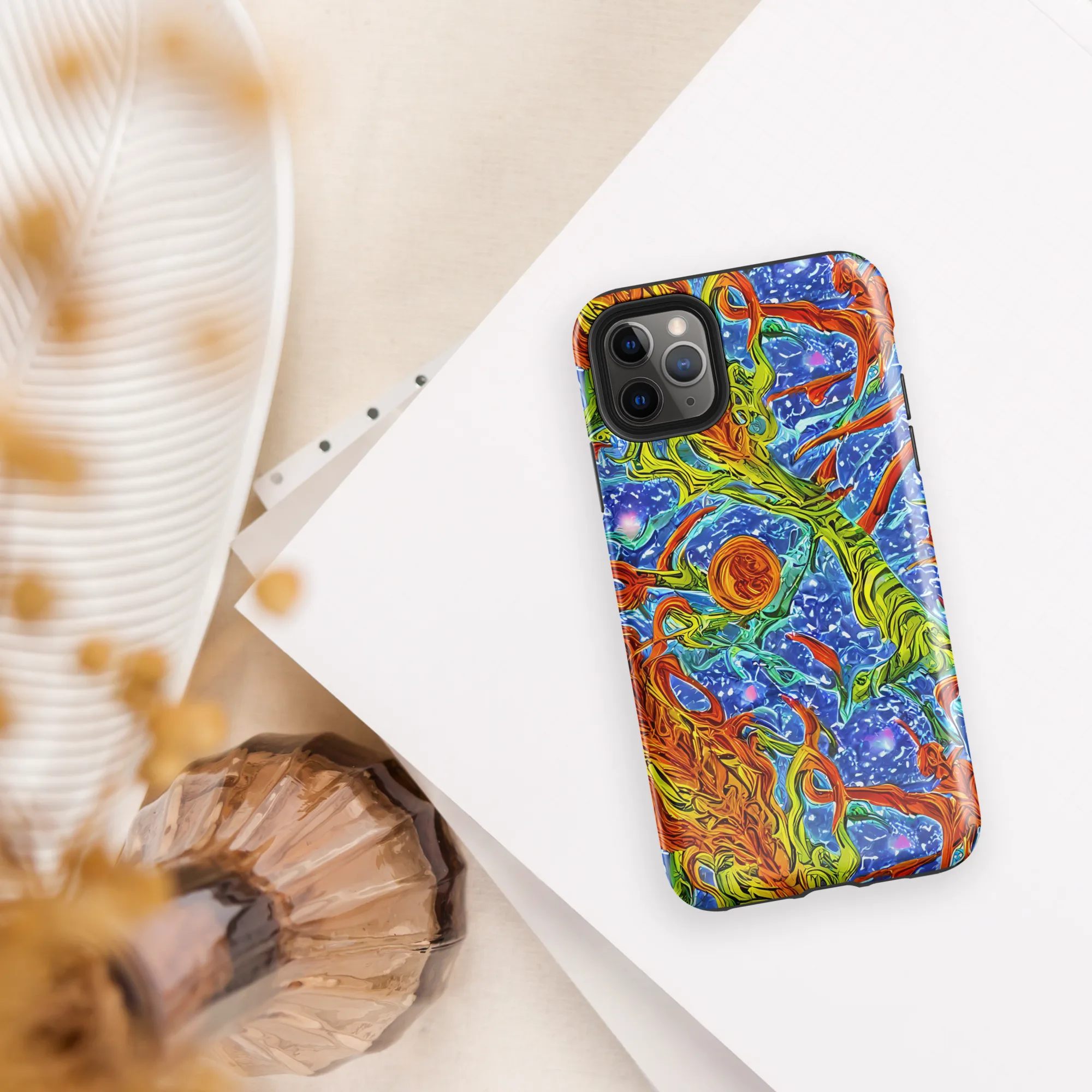 Molten Tide on Tough Case for iPhone® — Front