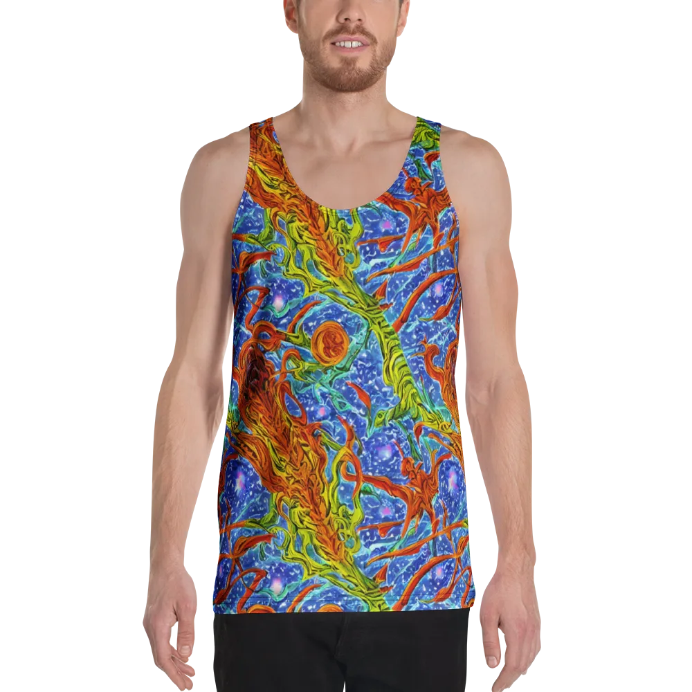 Molten Tide on Men's Tank Top — Front