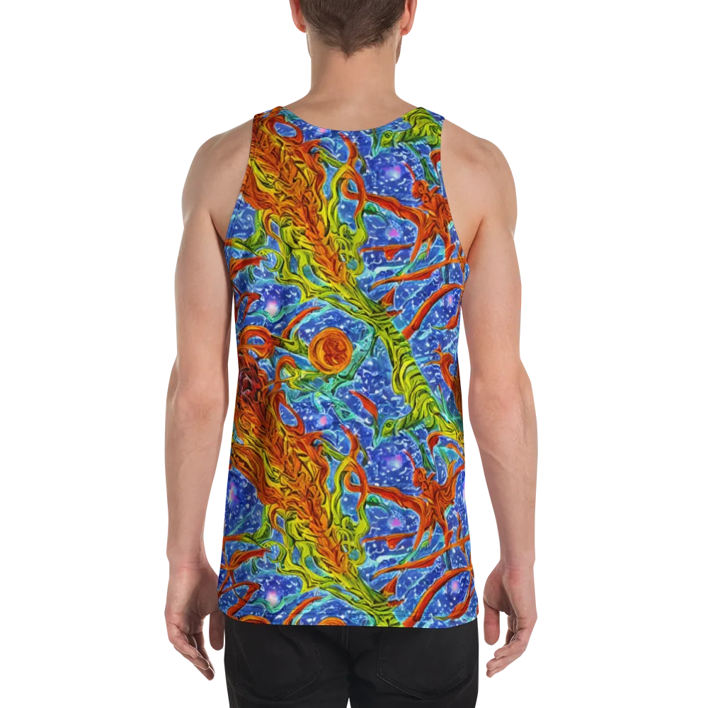 Molten Tide on Men's Tank Top — Back