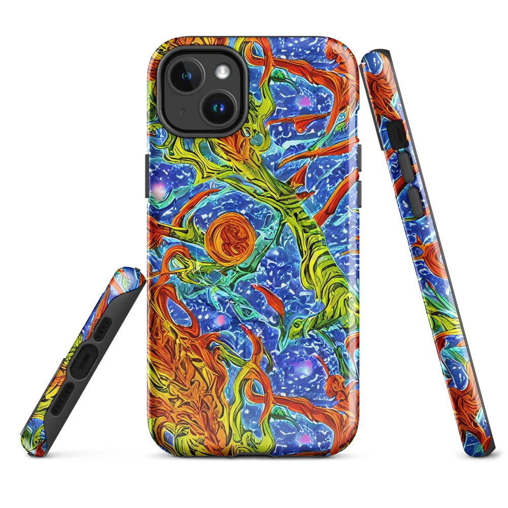Molten Tide on MagSafe Tough Case for iPhone® — Front