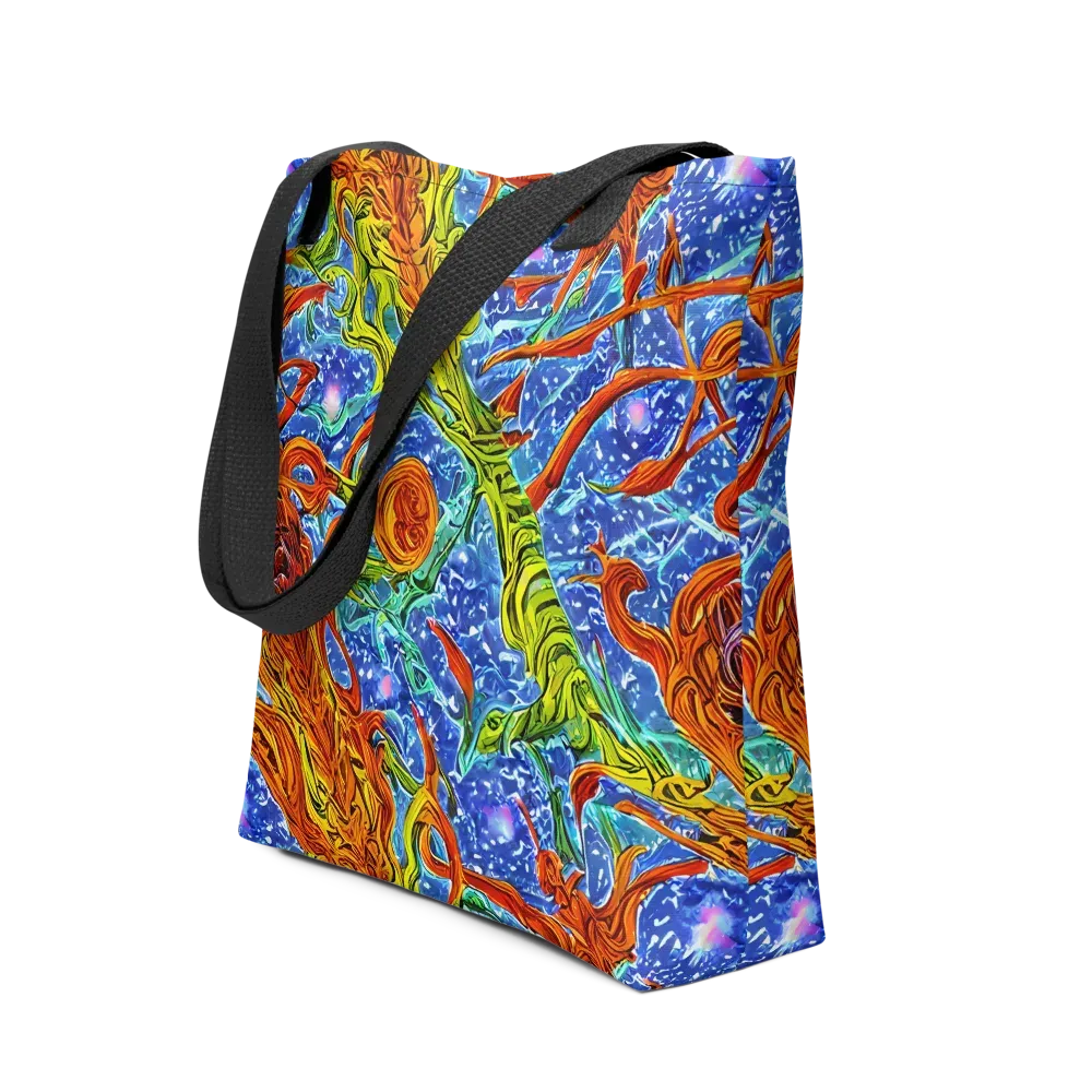Molten Tide on Tote Bag — Front