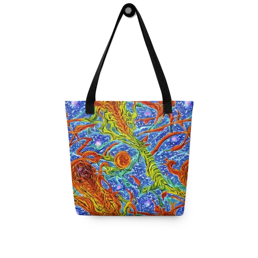 Molten Tide on a Tote Bag