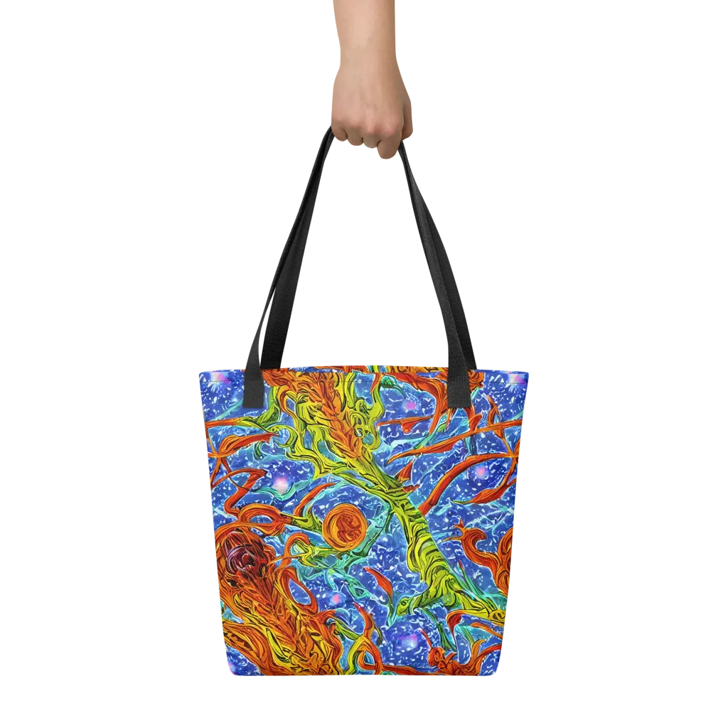 Molten Tide on Tote Bag — Front