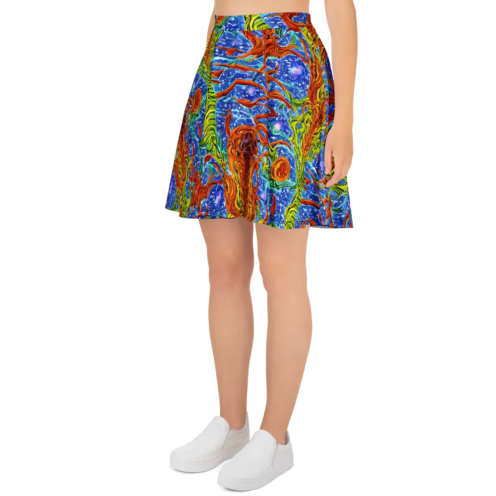 Molten Tide on Skater Skirt — Left