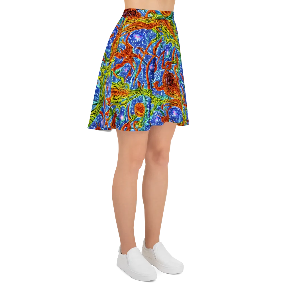 Molten Tide on Skater Skirt — Right