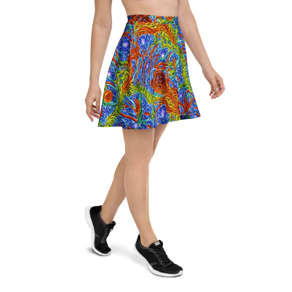 Molten Tide on Skater Skirt — Right