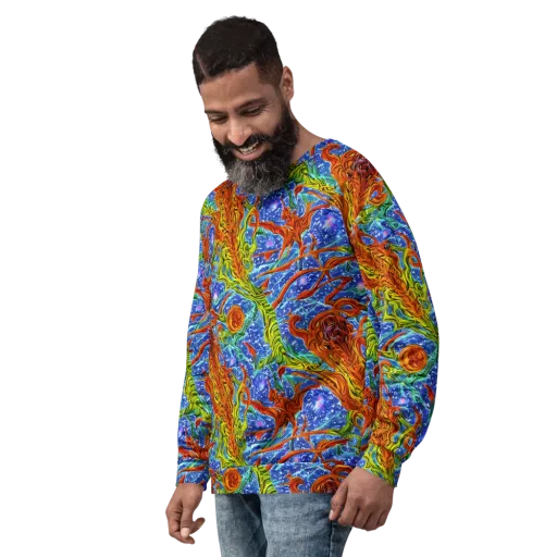 Molten Tide on a Sweatshirt